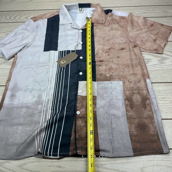 Live With Aloha Flow With the Spirit Men's Short Sleeve Shirt Size M NWT - Picture 8 of 8